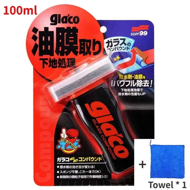 Soft99 Glaco 100ml Rain Repellent and Oil Film Remover-