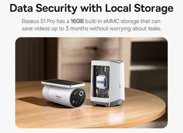 Solar 3K Wireless Outdoor Security Camera System Dual Lens 2 Pack-White / China Mainland