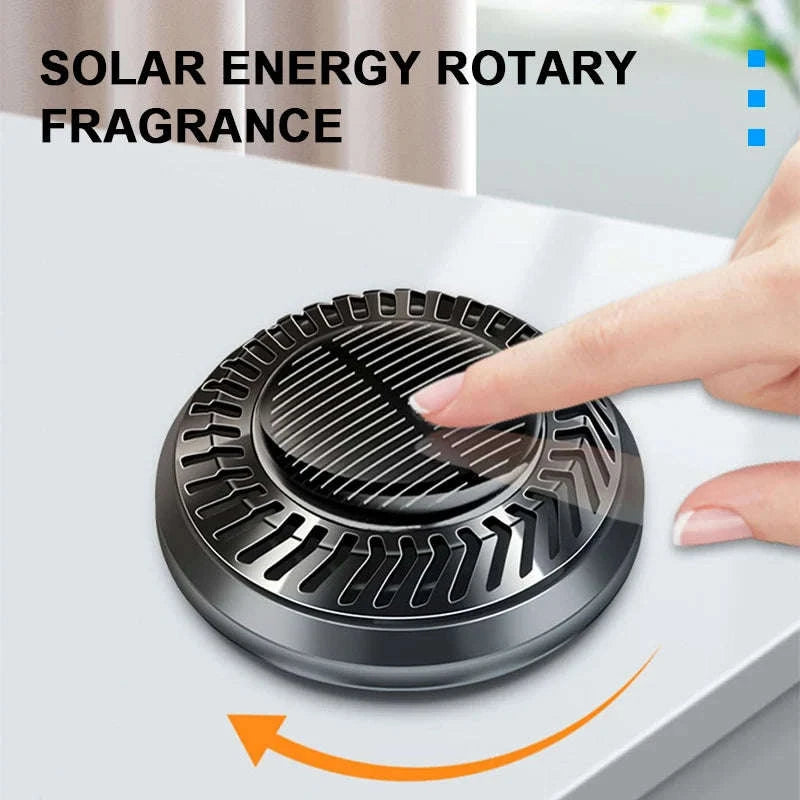 Solar Air Freshener for Car Dashboard-1 essential oil
