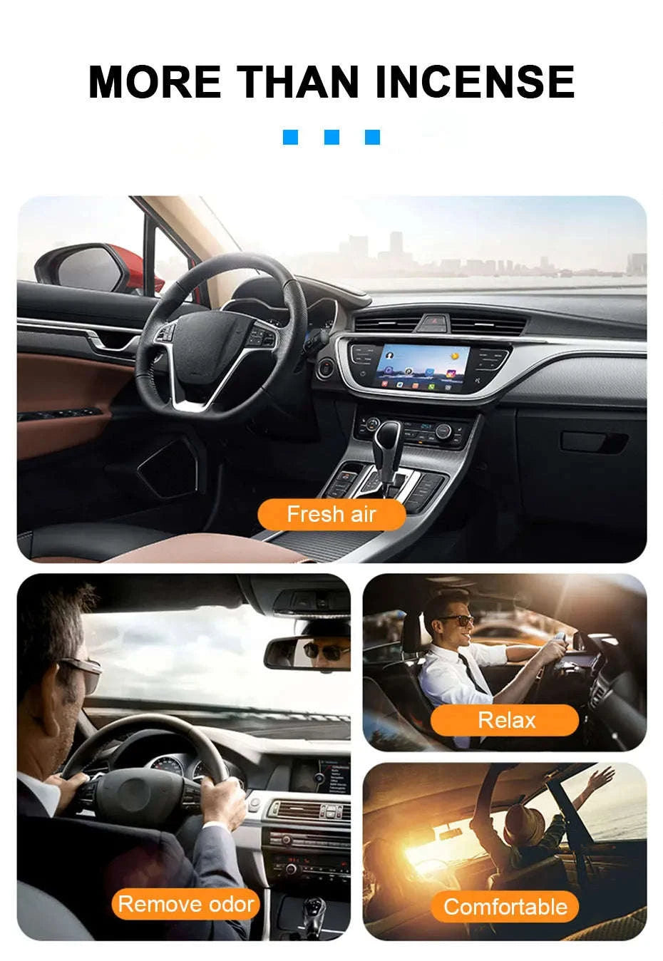 Solar Air Freshener for Car Dashboard-1 essential oil