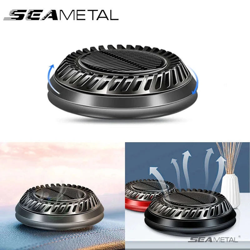 Solar Air Freshener for Car Dashboard-1 essential oil