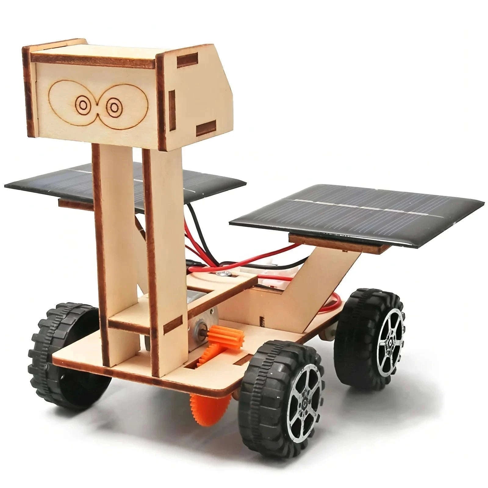 Solar Car Model DIY Lunar Exploration Vehicle for Kids-Lunar rover