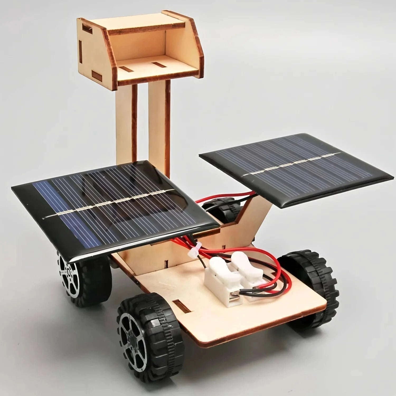 Solar Car Model DIY Lunar Exploration Vehicle for Kids-Lunar rover