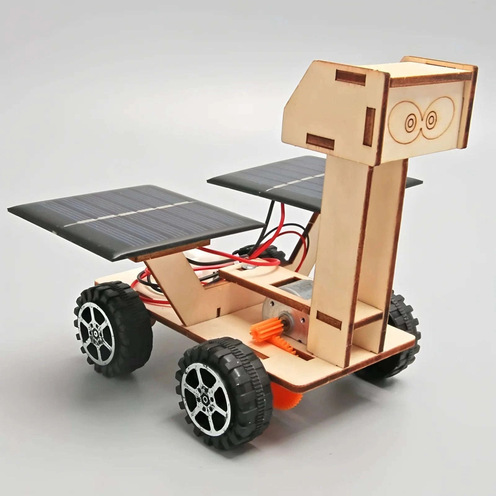 Solar Car Model DIY Lunar Exploration Vehicle-Lunar rover
