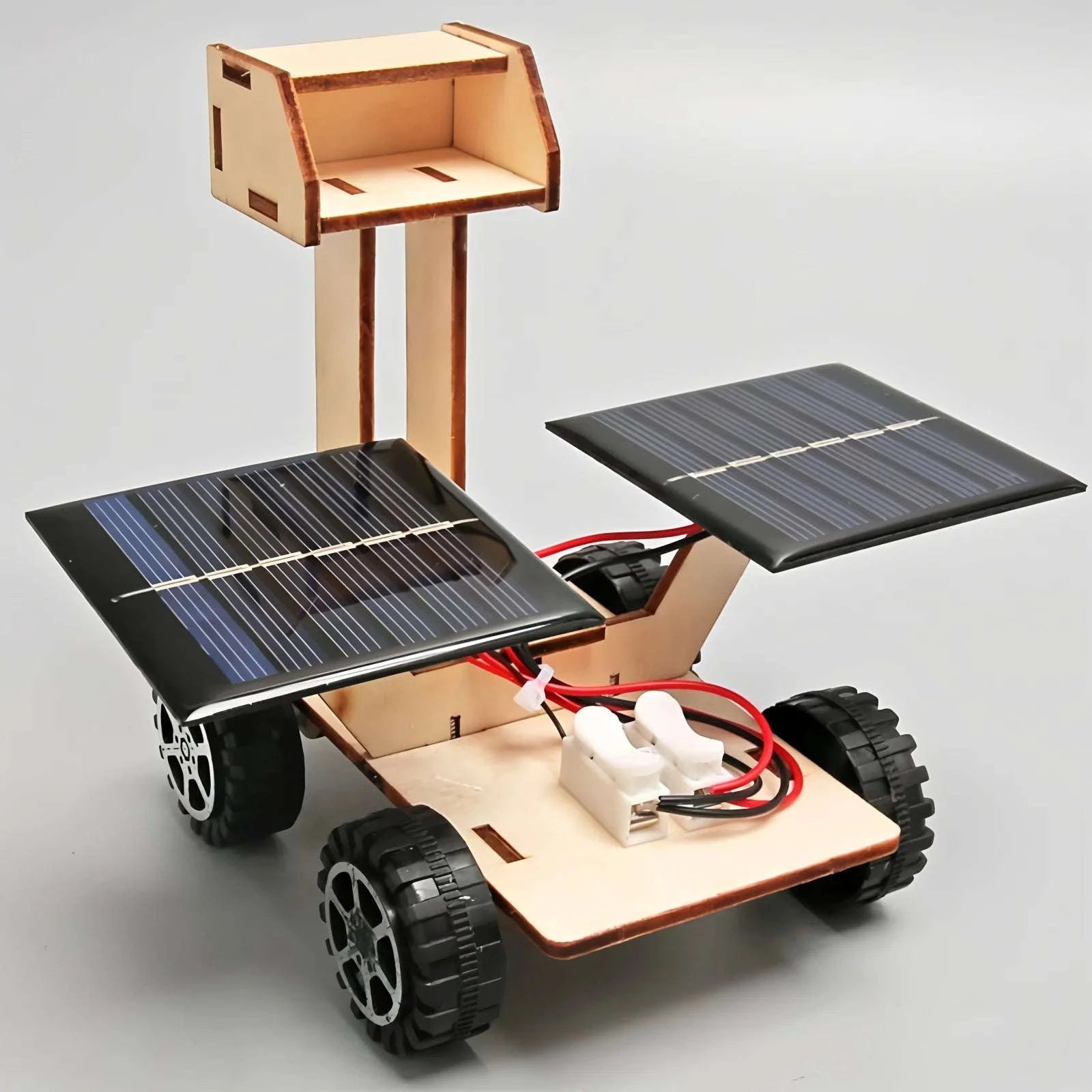 Solar Car Model DIY Lunar Exploration Vehicle-Lunar rover