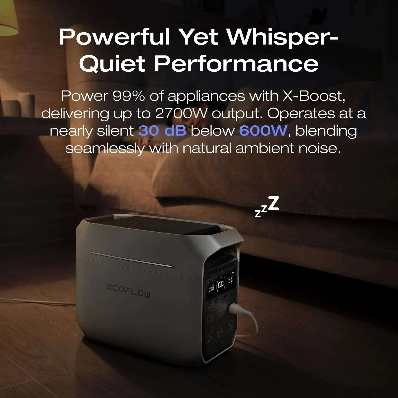 Solar Generator with 45W Solar Panel, 1000W Input, 1022Wh LiFePO4 Battery-United States / US