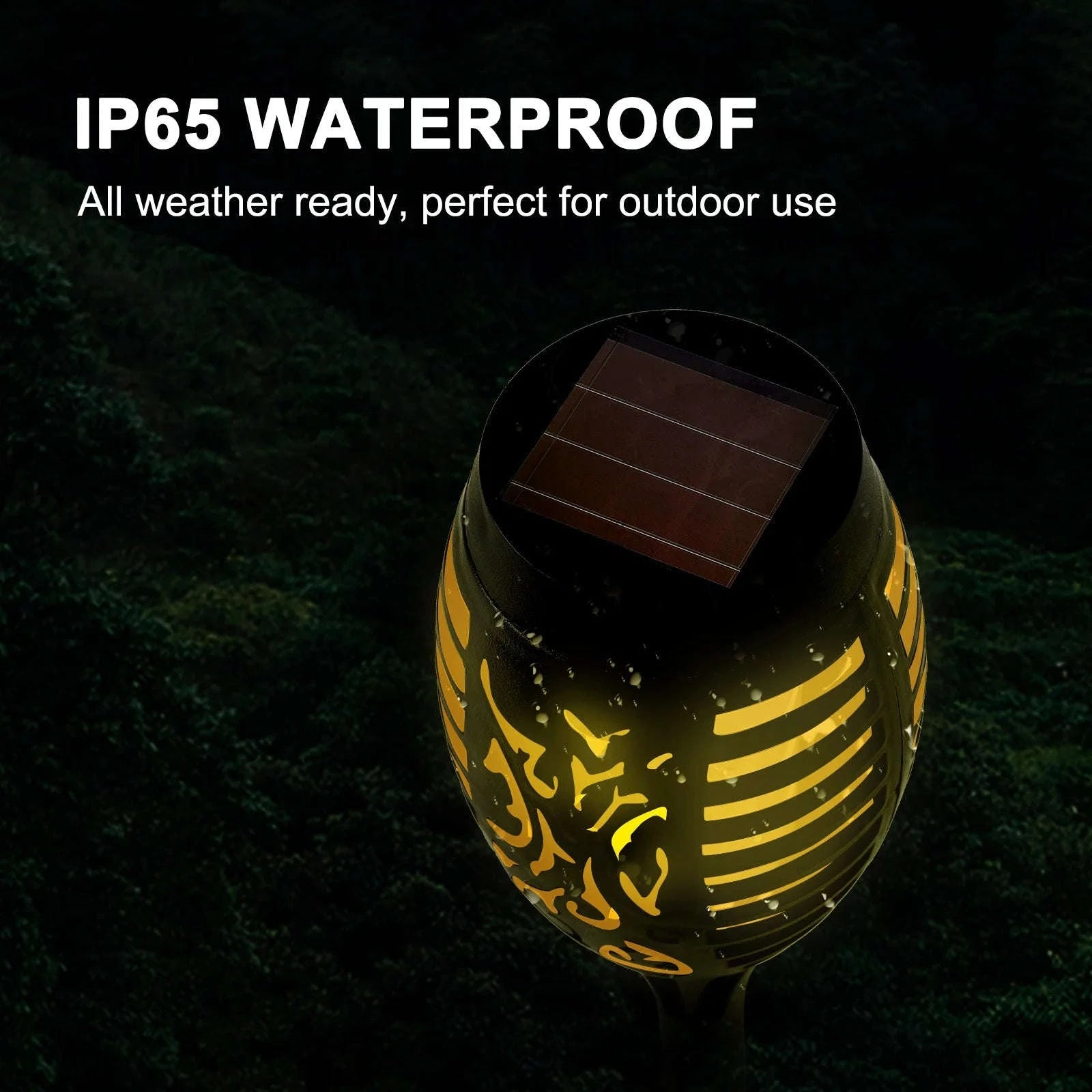 Solar Lights Outdoor LED Torch Lights with Flickering Flame-12Pack / United States