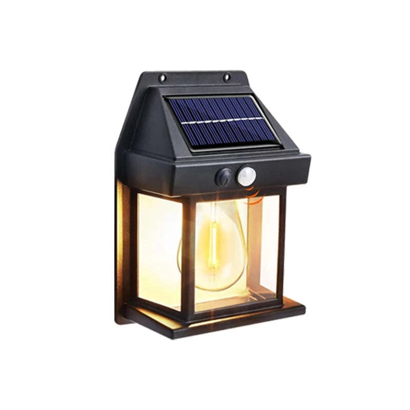 Solar Outdoor Wall Light with Motion Sensor-4Pcs