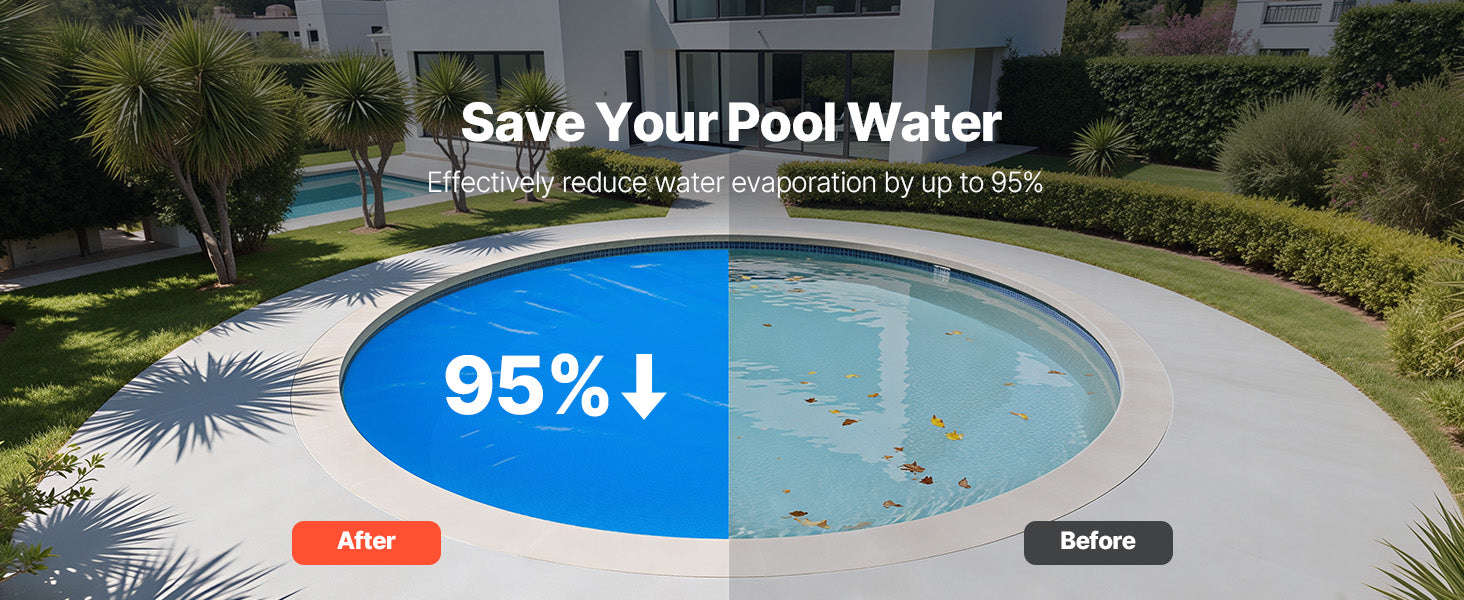 Solar Pool Cover with Bubble PE Material-18ft 16mil / United States