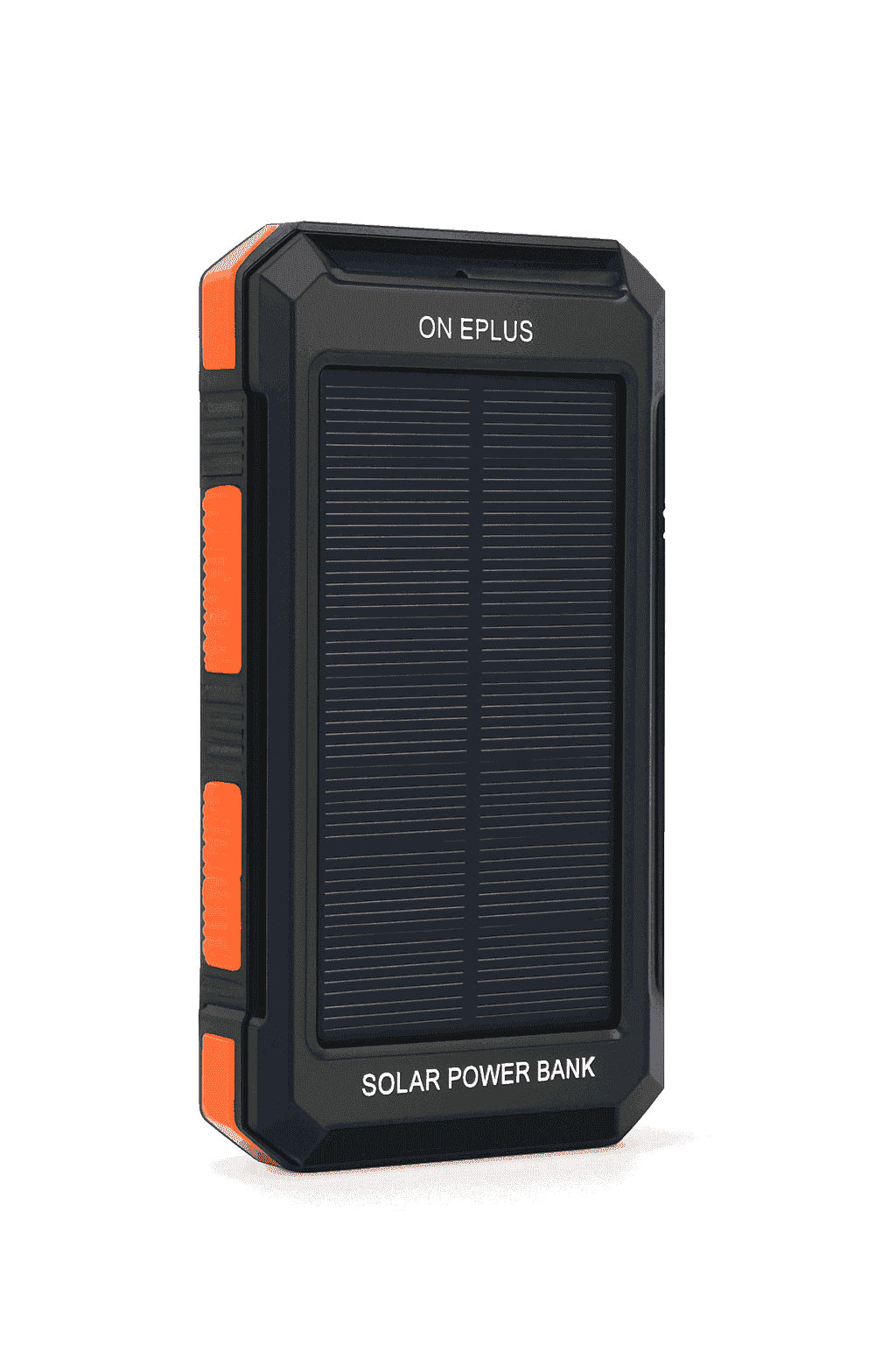 Solar Power Bank with Fast Charging and Emergency LED Light-Blue 20000mAh