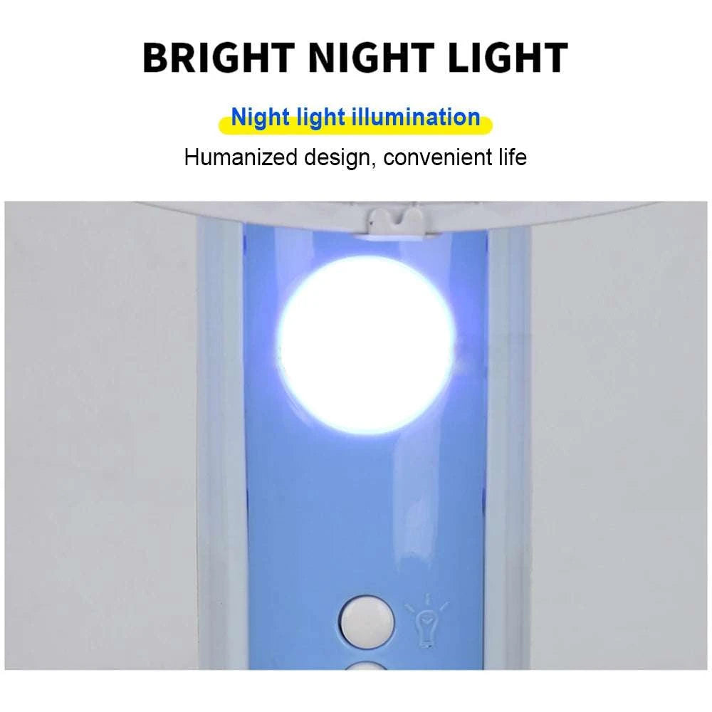 Solar Powered Floor Fan with Remote, 12H Runtime & LED Light-solar fan