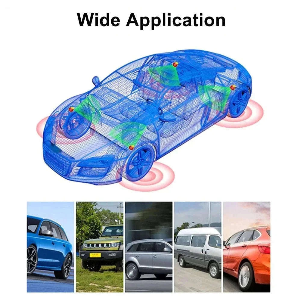 Solar TPMS Tire Pressure Monitoring System with External Sensors-G External