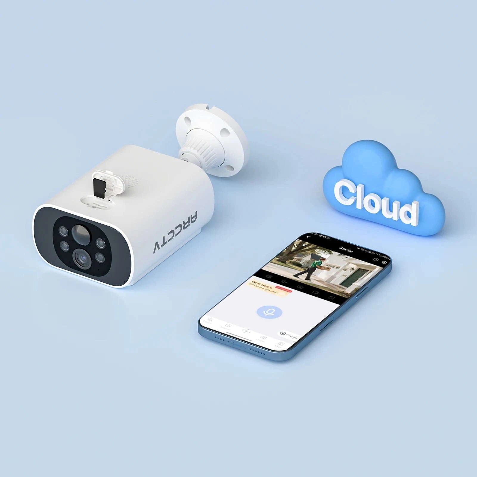 Solar WiFi Camera 4MP Outdoor Security-1pc Solar Camera / france