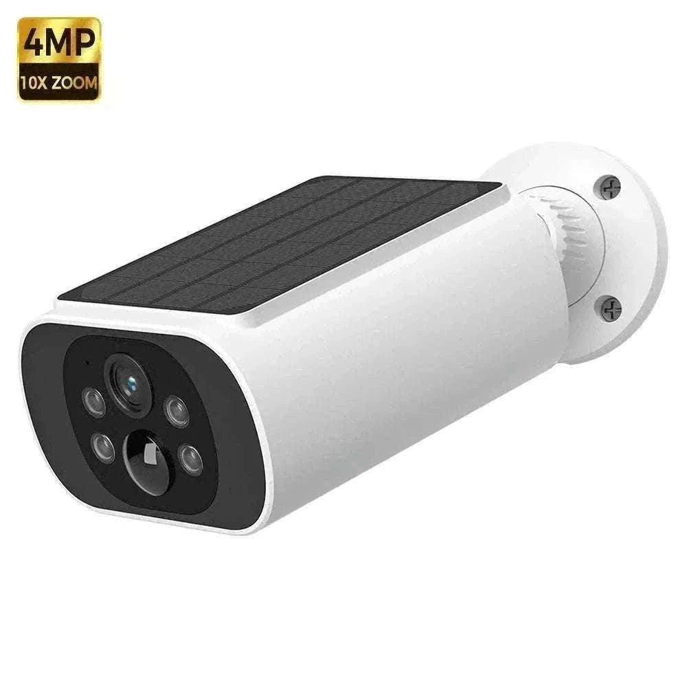 Solar WiFi Security Camera 2.5K AI Detection Night Vision IP67-Black / China Mainland