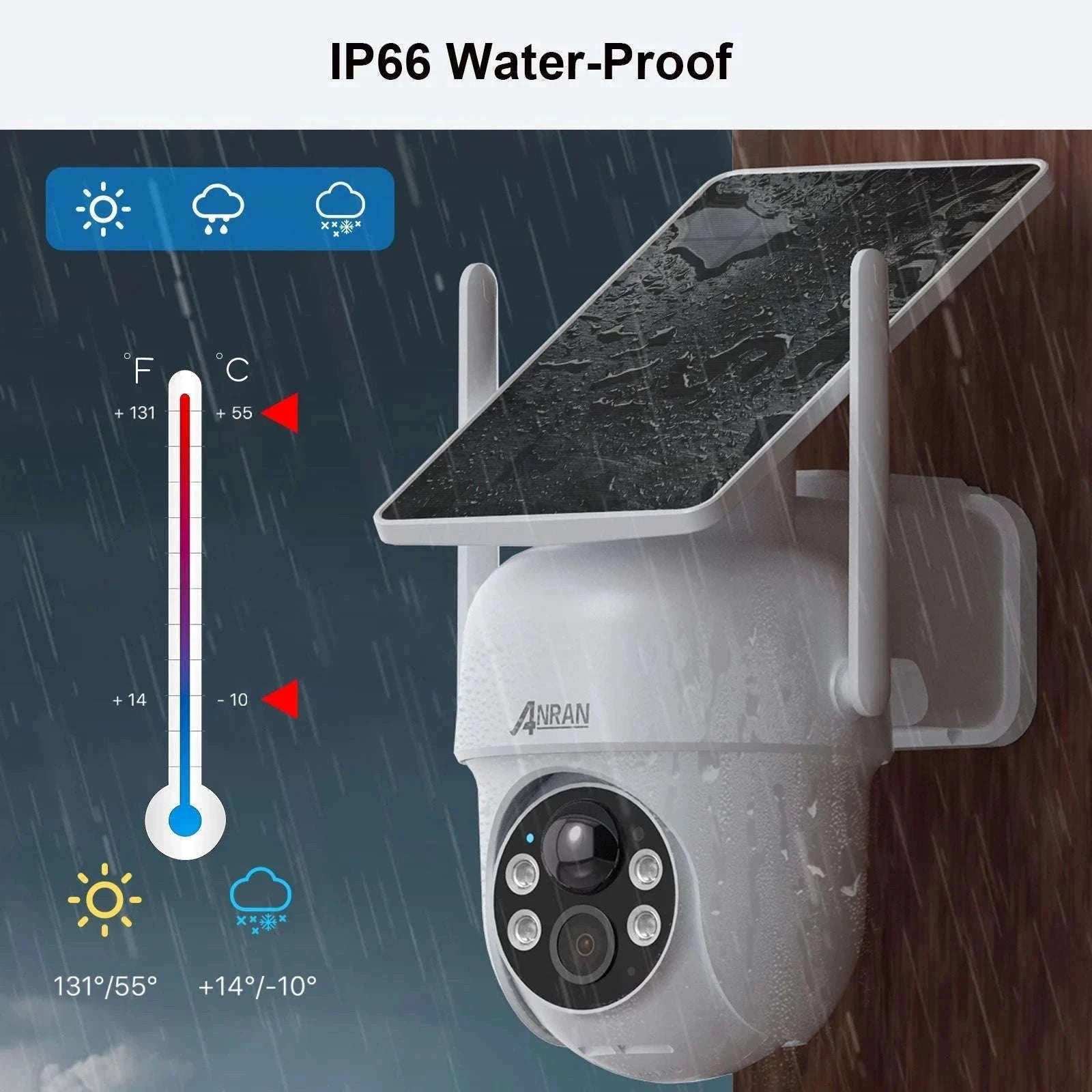 Solar WiFi Security Camera 3MP/5MP Outdoor PTZ Night Vision-1PC 3MP White Cam / UNITED KINGDOM