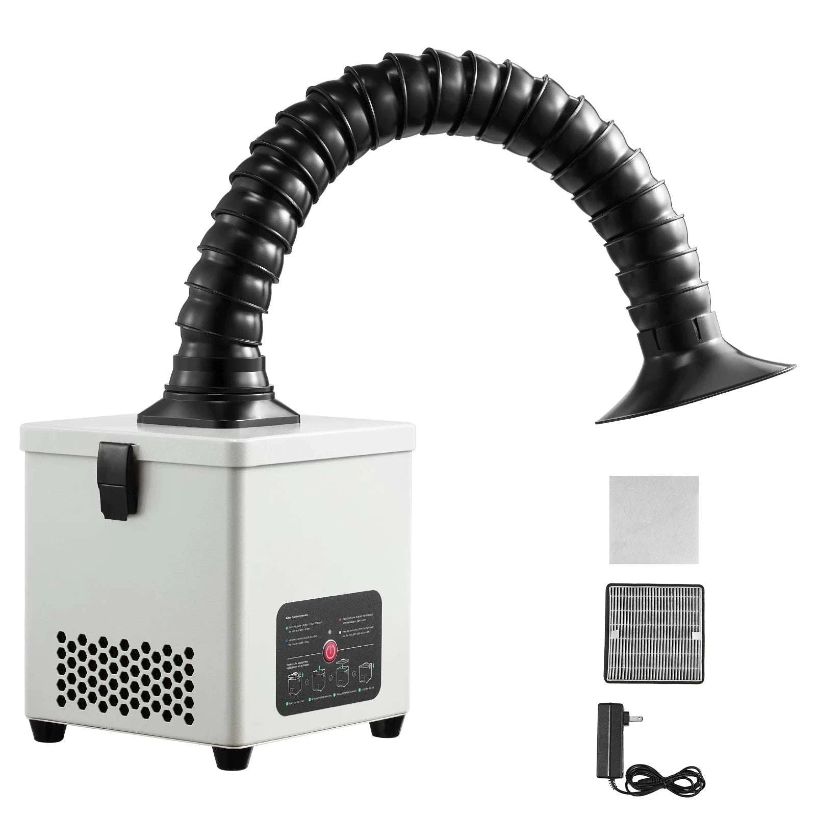 Solder Fume Extractor with 3-Stage Filtration & 180 m³/h Airflow-106 CFM / United States