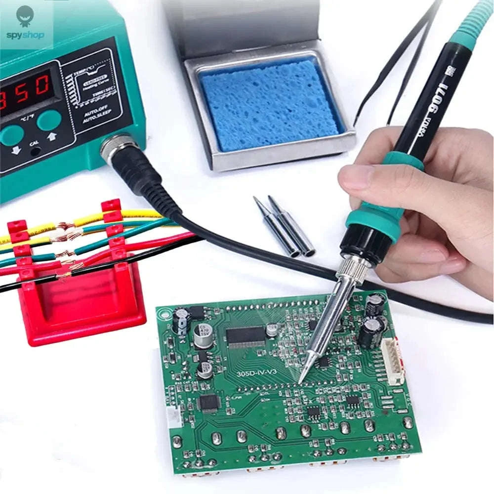 Soldering Wire Holder ABS Clamp-Red