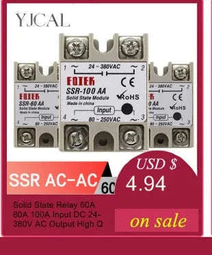 Solid State Relay Module SSR-10DA / SSR-25DA / SSR-40DA-SSR-25DA