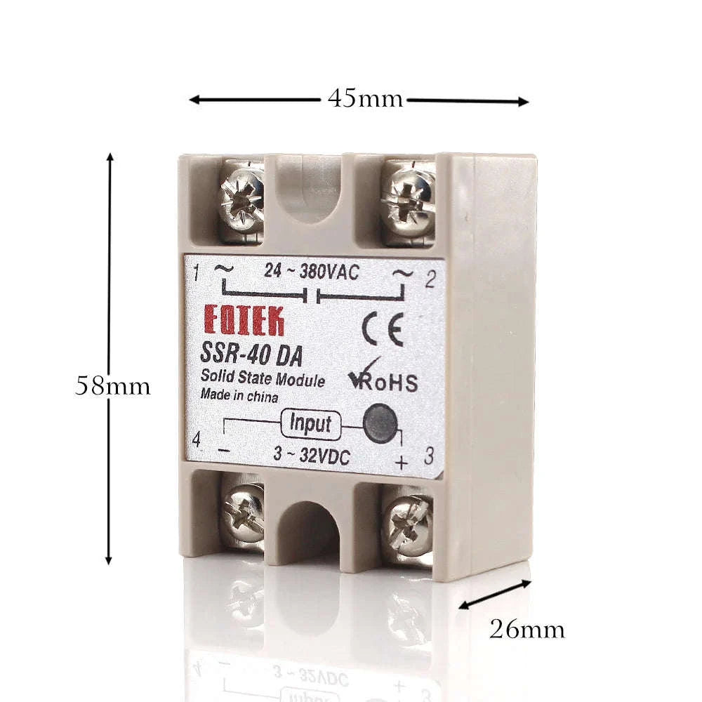 Solid State Relay Module SSR-10DA / SSR-25DA / SSR-40DA-SSR-25DA