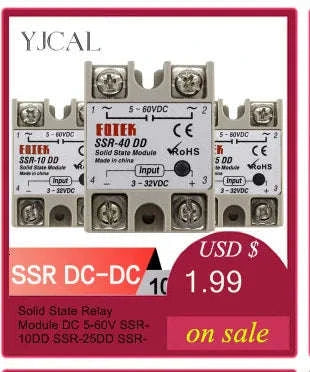 Solid State Relay Module SSR-10DA / SSR-25DA / SSR-40DA-SSR-25DA