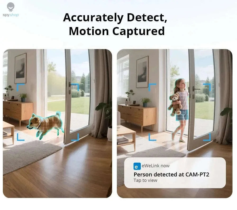 SONOFF CAM PT2 Smart Indoor Security Camera, 1080P PT-CAM Pan-Tilt 2 / CHINA
