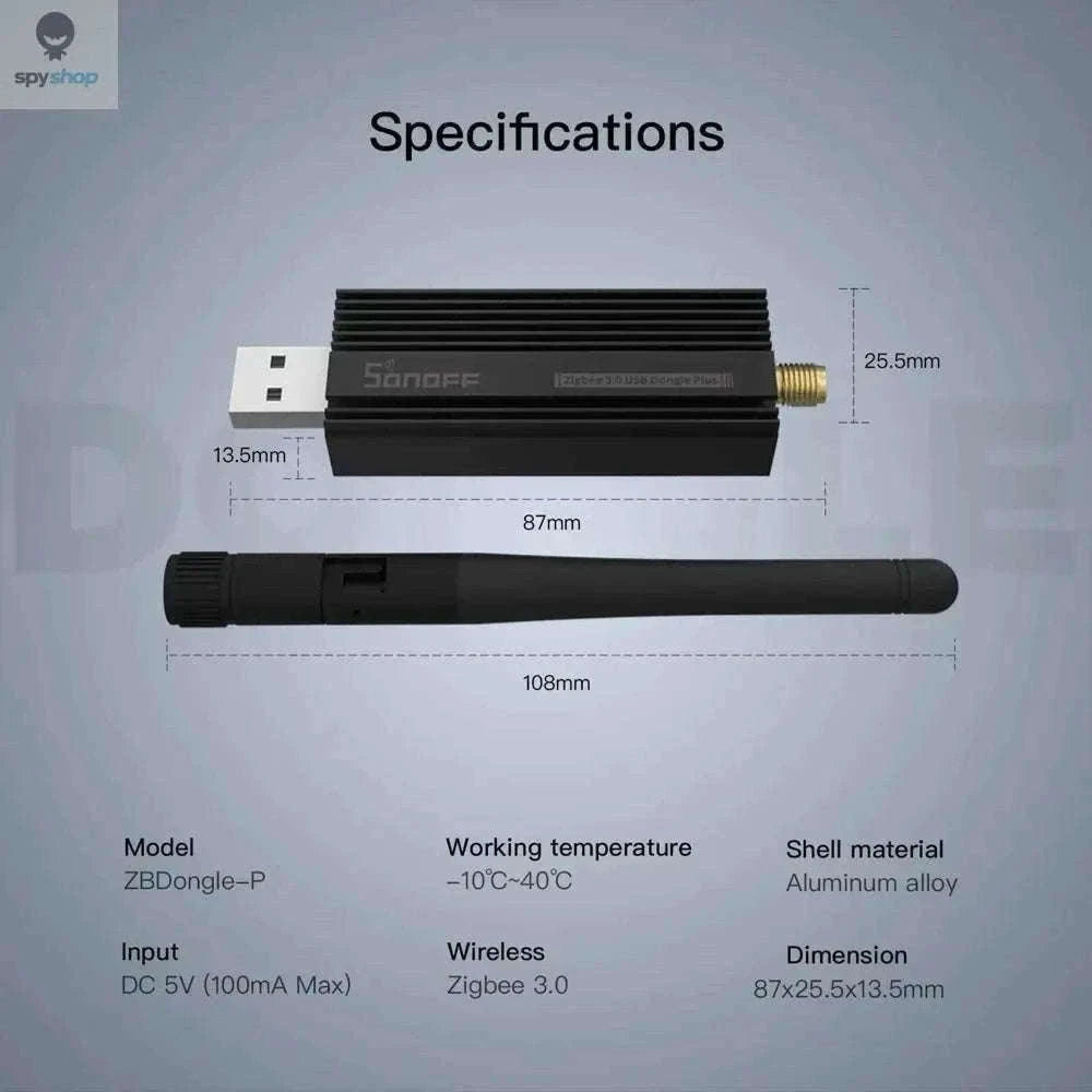 SONOFF ZB Dongle-P Zigbee 3.0 USB Gateway for Smart Home-SONOFF ZB Dongle-P / CHINA