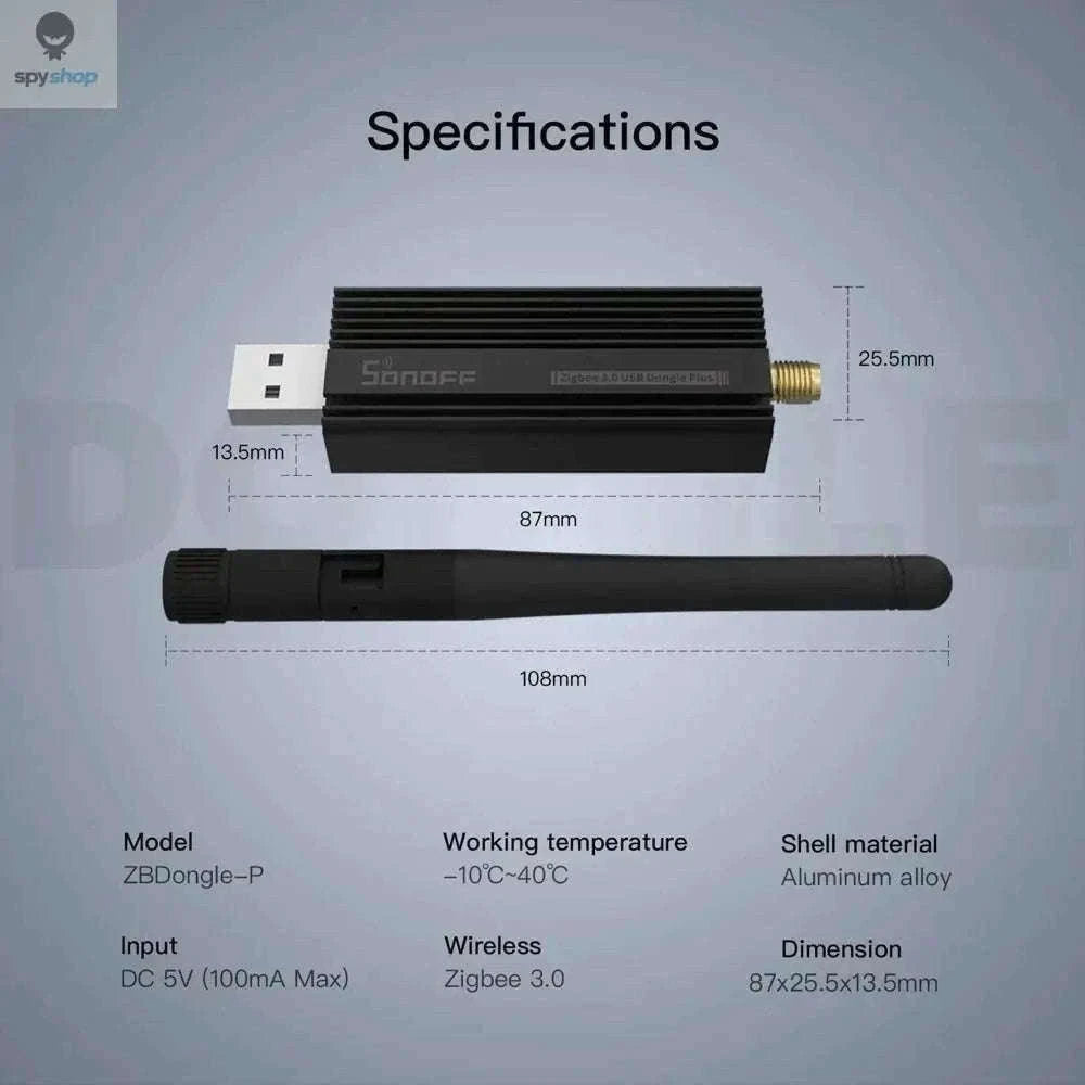 SONOFF ZB Dongle-P Zigbee 3.0 USB Gateway for Smart Home-SONOFF ZB Dongle-P / CHINA