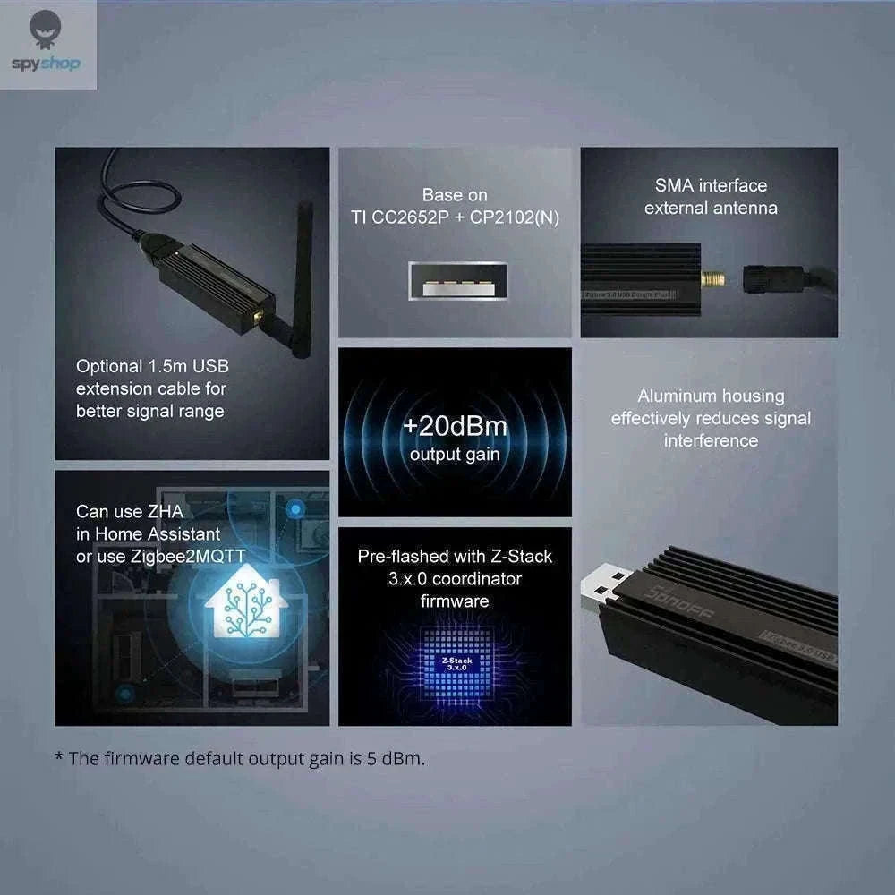SONOFF ZB Dongle-P Zigbee 3.0 USB Gateway for Smart Home-SONOFF ZB Dongle-P / CHINA