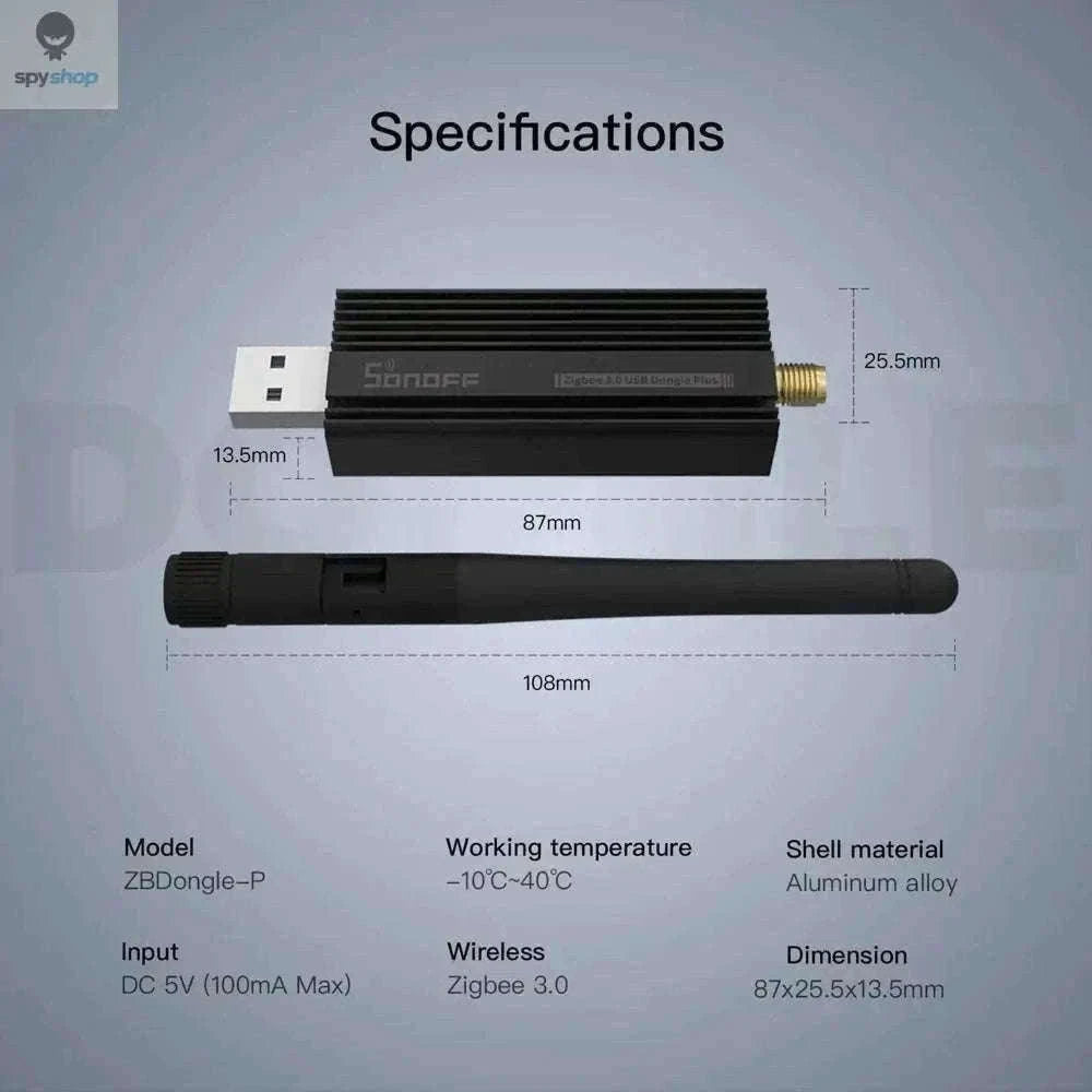 SONOFF ZB Dongle-P Zigbee 3.0 USB Gateway for Smart Home-SONOFF ZB Dongle-P / CHINA
