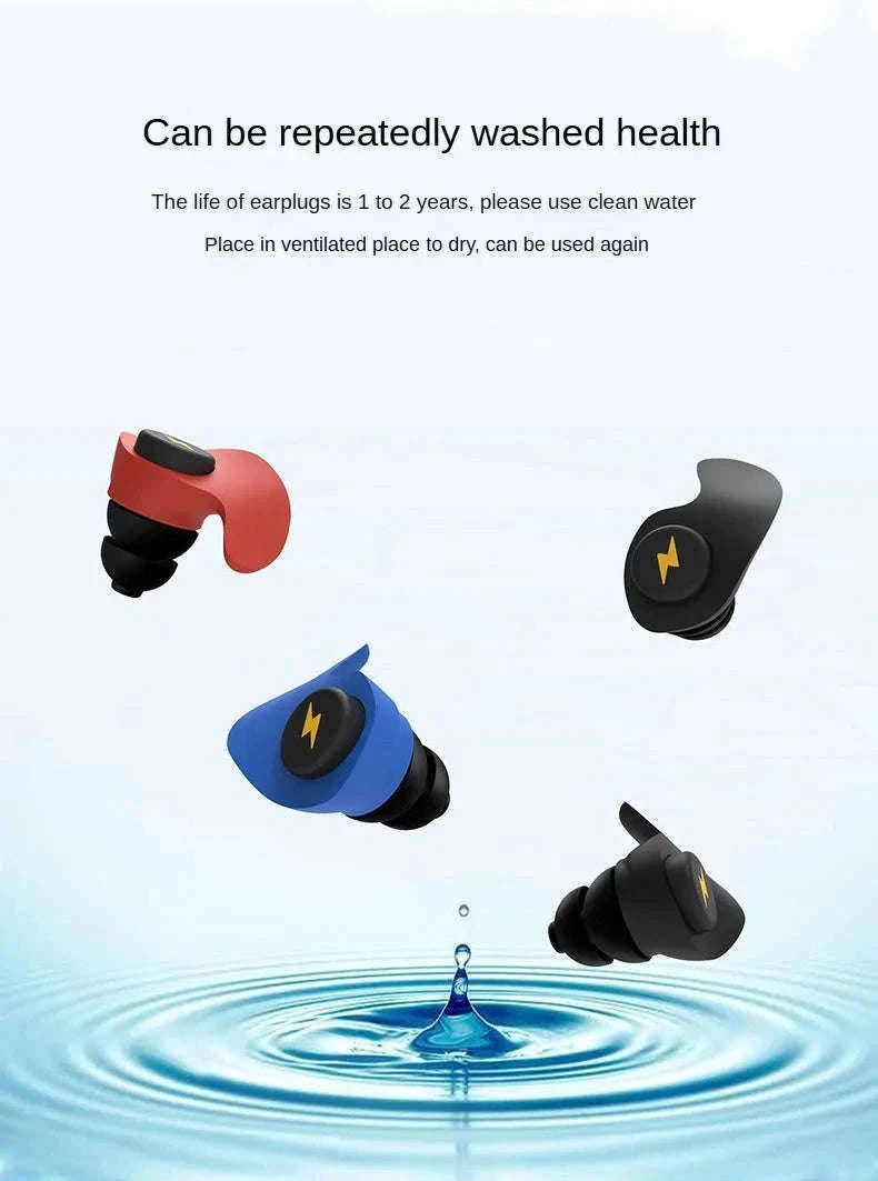 Soundproof Earplugs for Sleep with 32dB Noise Reduction-