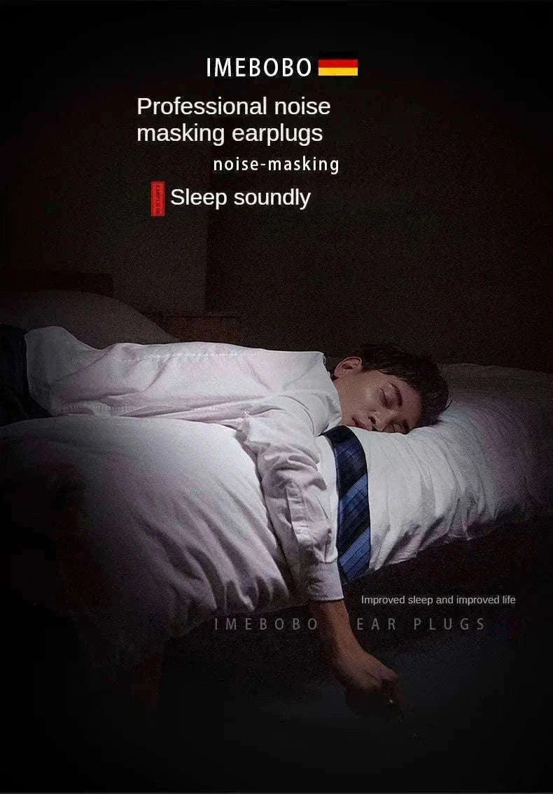 Soundproof Earplugs for Sleep with 32dB Noise Reduction-B