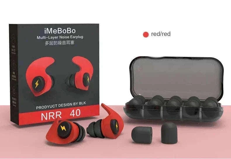 Soundproof Earplugs for Sleep with 32dB Noise Reduction-B
