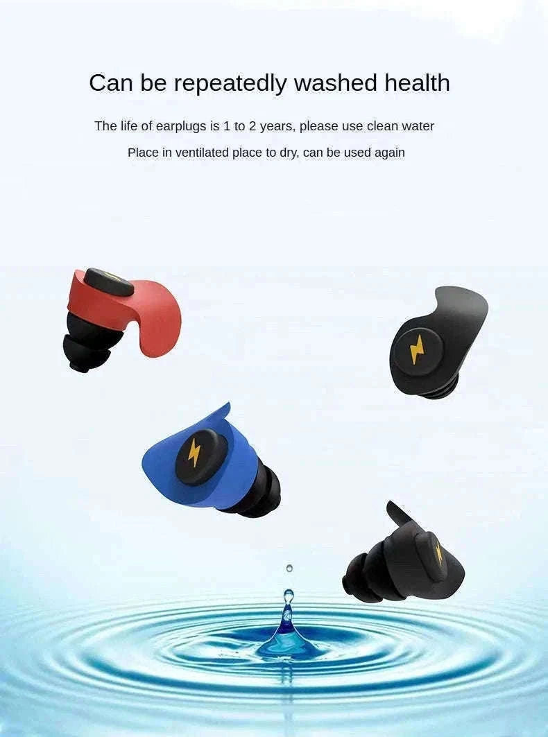 Soundproof Earplugs for Sleep with 32dB Noise Reduction-B