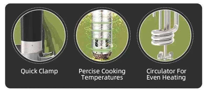 Sous Vide Immersion Circulator 1100W Precision Cooker IPX7 Waterproof-M820 / EU
