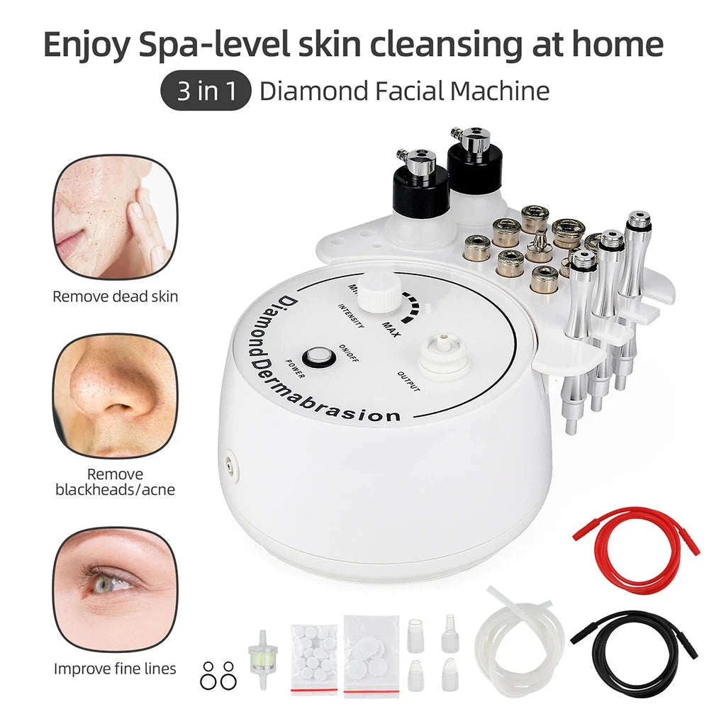 Spa Facial Deep Cleansing Device-White / United States