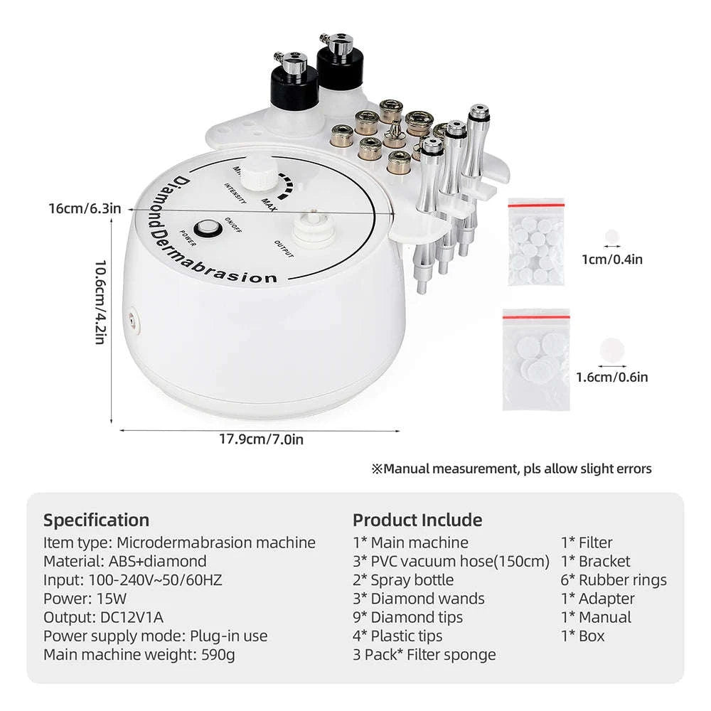 Spa Facial Deep Cleansing Device-White / United States