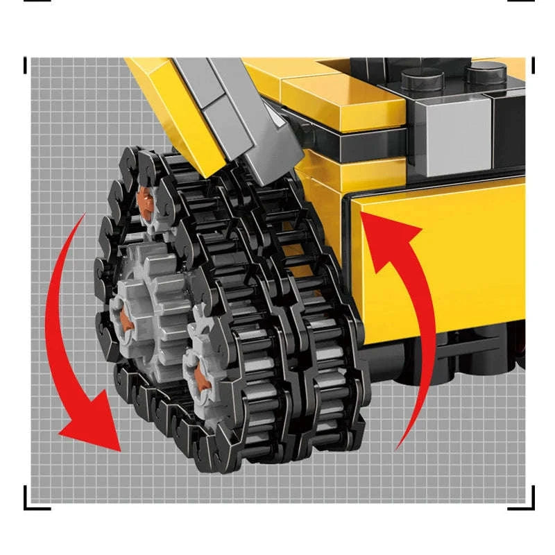 Space Mini Robot Building Bricks Model-217pcs No Box / China Mainland