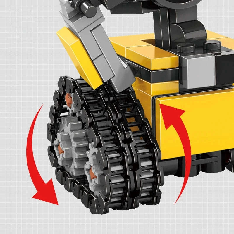 Space Mini Robot Building Bricks Model-217pcs No Box / China Mainland