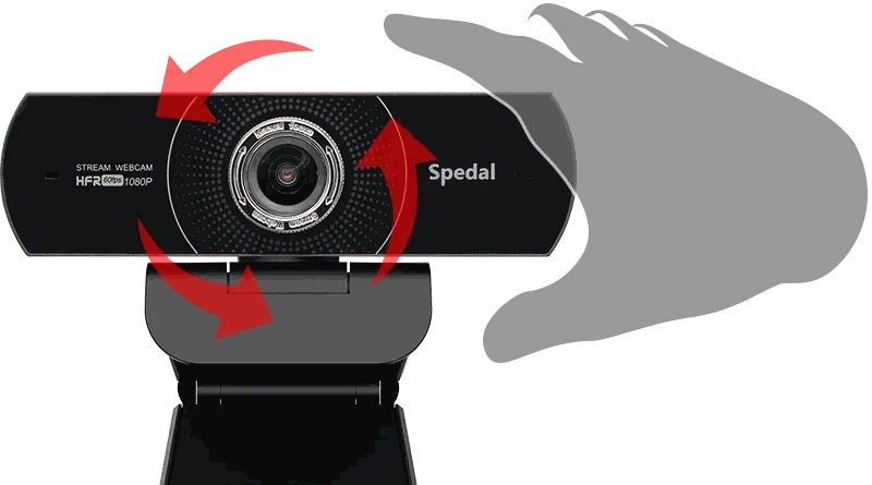 Spedal MF934HT 1080P 60fps Webcam with Microphone and Tripod-CN