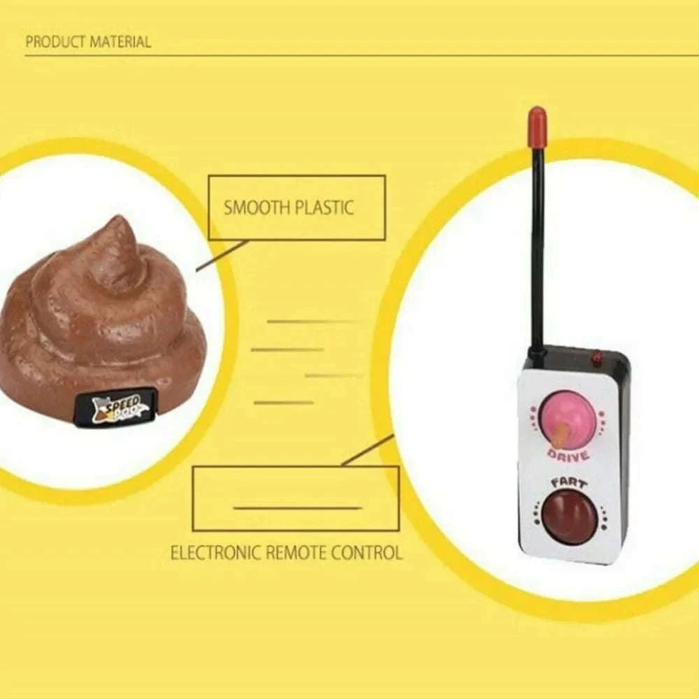 Speedy Remote Control Poop Car-color box