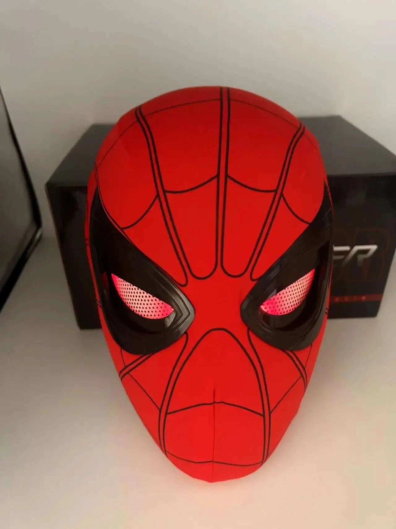 Spider Man Mobile Eye Electronic Mask with Remote Control-3D Line