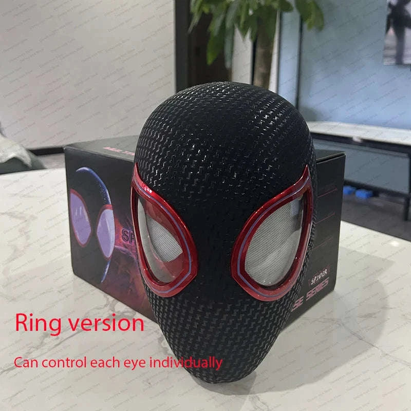 Spider Man Mobile Eye Electronic Mask with Remote Control-3D Line