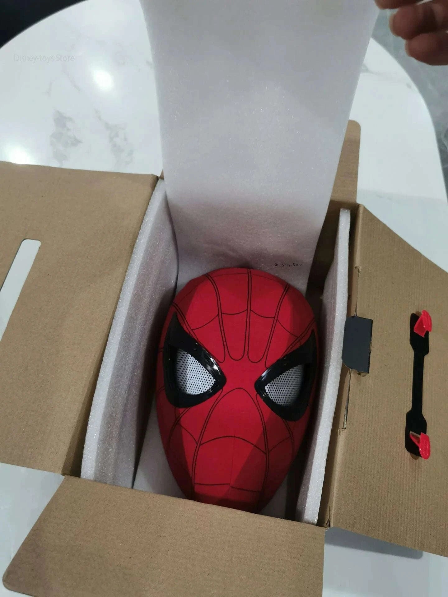 Spider Man Mobile Eye Electronic Mask with Remote Control-3D Line