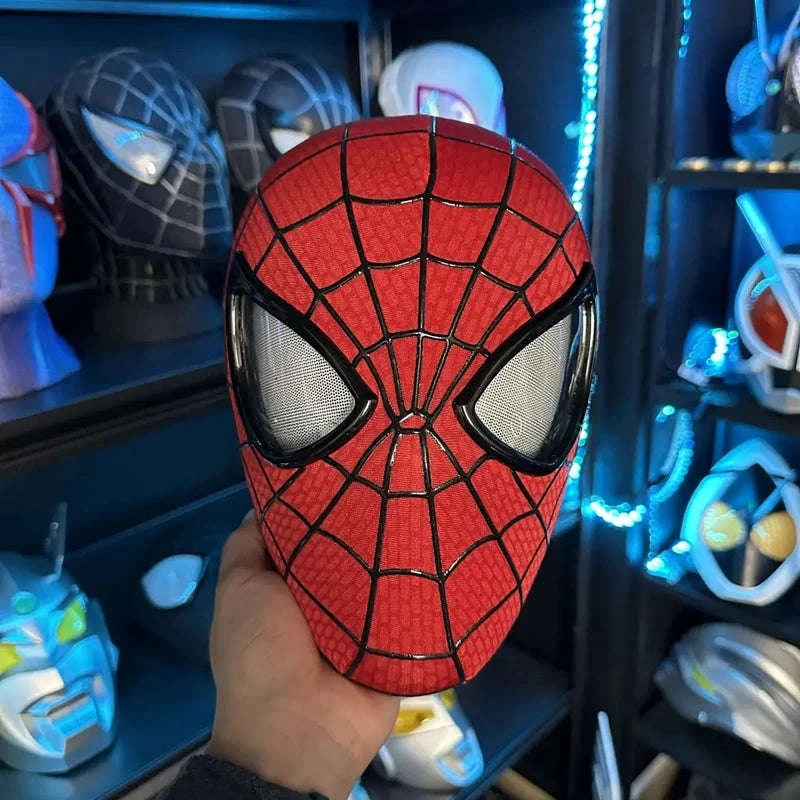 Spider Man Mobile Eye Electronic Mask with Remote Control-3D Line