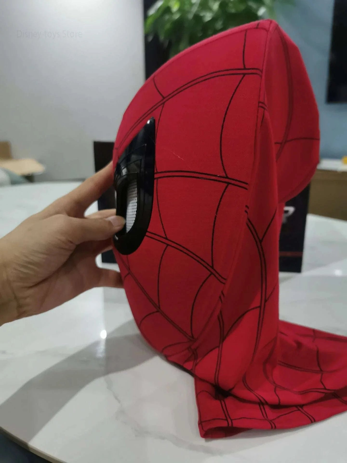 Spider Man Mobile Eye Electronic Mask with Remote Control-3D Line