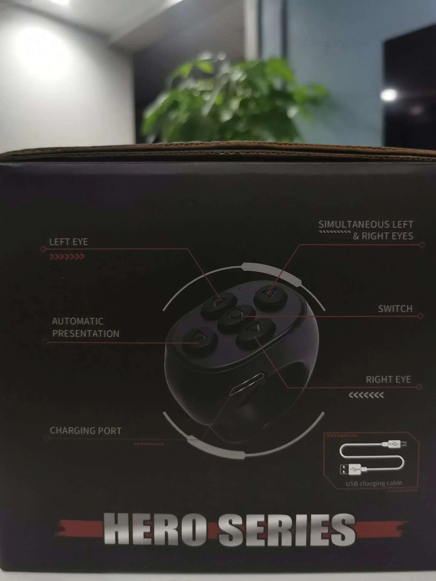 Spider Man Mobile Eye Electronic Mask with Remote Control-3D Line