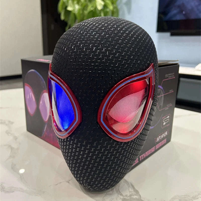 Spider Man Mobile Eye Electronic Mask with Remote Control-3D Line