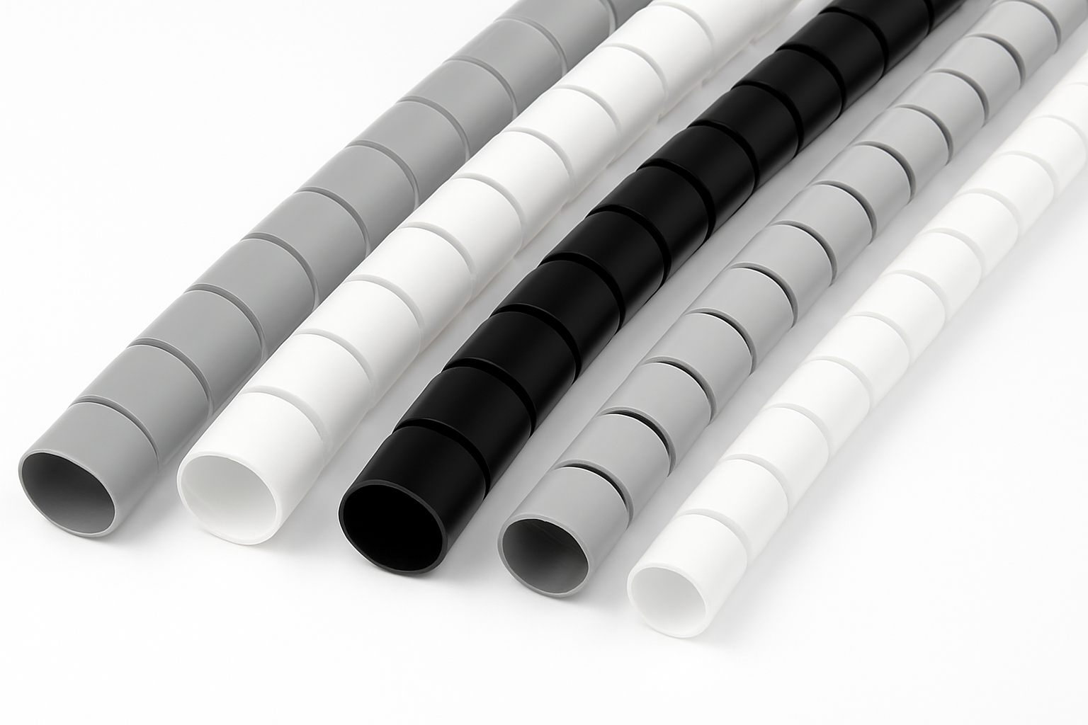 Flexible Spiral Cable Protector for Neat, Organized Cords