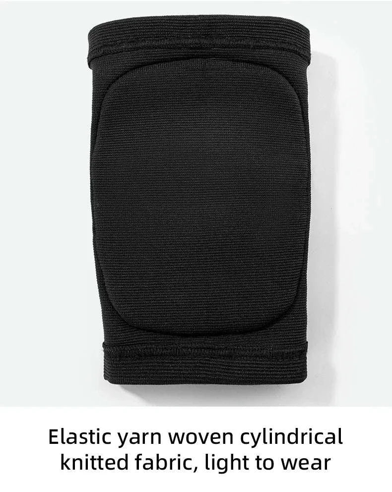 Sport Knee Pads for Skiing, Riding & Impact Protection-Black / S