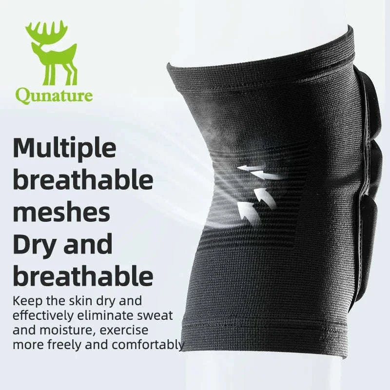 Sport Knee Pads for Skiing, Riding & Impact Protection-Black / S